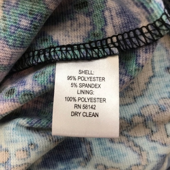 MAGGY LONDON | Print Ponte Sheath Dress - Picture 6 of 6